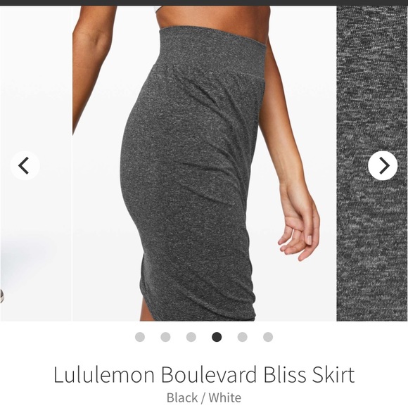 Lululemon boulevard Bliss Skirt size 6 NWT - Picture 2 of 5